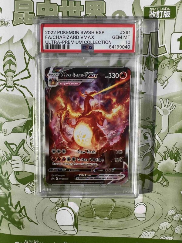 Charizard VMAX Ultra-Premium Coll. Full Alt Art Promo SWSH261 PSA 10