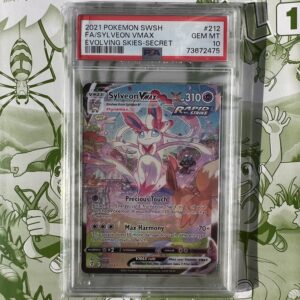Pokemon Sylveon VMAX Gem Mint Alt Art 212/203 Evolving Skies Secret PSA 10